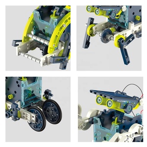 12 in1ソーラーロボットおもちゃ教育用DIYアセンブリキット子供用科学ビルディングセットSTEM科学実験キット - Product Image 3