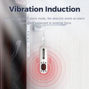 T01 Smart Mini Detector de cámara de velocidad de alta sensibilidad Anti-Grabación Sistema de alarma personal para detectar diferentes señales
