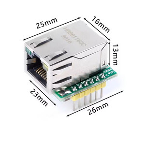Modulo W5500 TCP/IP Ethernet modulo compatibile con interfaccia di rete WIZ820io RC5 IoT per Arduino