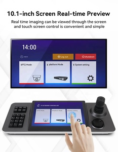 Anywii C1 mini controller touch screen joystick live stream camera broadcasting controller per videoconferenze joystick keyboard - Product Image 2
