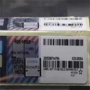 Win 11/10プロフェッショナルライセンスキーシルバーステッカー、12ヶ月保証付き11 Pro Oem無料配送 - Product Image 1