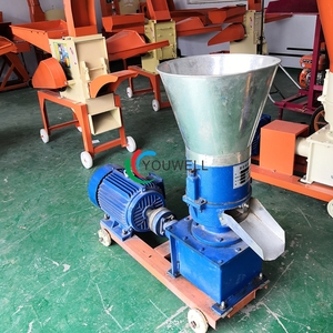 Năng suất cao 220V quy mô nhỏ thức ăn chế biến máy nhà mới sử dụng gà chăn nuôi rơm Ngô pelletizer - Product Image 5
