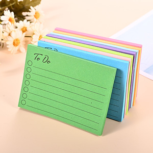 简约设计定制标志条纹办公学生可爱便条纸荧光彩纸便签 - Product Image 3