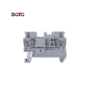 GREY ST 2.5 Din Rail Wire <strong>Spring</strong> Feed-through <strong>Connection</strong> 4-Conductor 2.5mm <strong>Terminal</strong> <strong>Block</strong> ST2.5 - Product Image 5