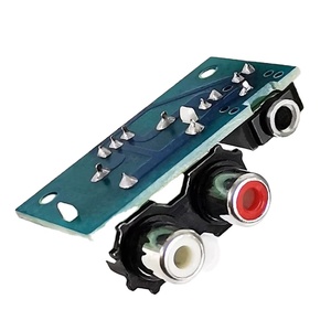 Amplificador de audio Aismartlink Placa adaptadora de entrada y salida de audio 3,5 Toma de auriculares