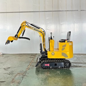 Mini máy xúc backhoe máy 1.5 tấn Mini Xe ủi đất máy xúc thủy lực bánh xích Digger - Product Image 4