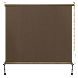 Cortinas enrollables para patio al aire libre, Red de parasol con patrón Vertical para ventanas, balcones, técnica simple, formato de cuerda, cortinas enrollables - Product Image 1