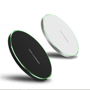 Portable Cell Phone Wireless Charger Pad Led Light 15w Custom Logo Desk <strong>2</strong> <strong>in</strong> <strong>1</strong> Wireless Fast Charging 10w Charger Inalambric - Product Image 1
