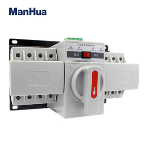 ManHua 2P 3P 4P 63A MEQ-63Jタイプデュアルパワー自動転送スイッチATS転送スイッチ & 回路ブレーカ - Product Image 2