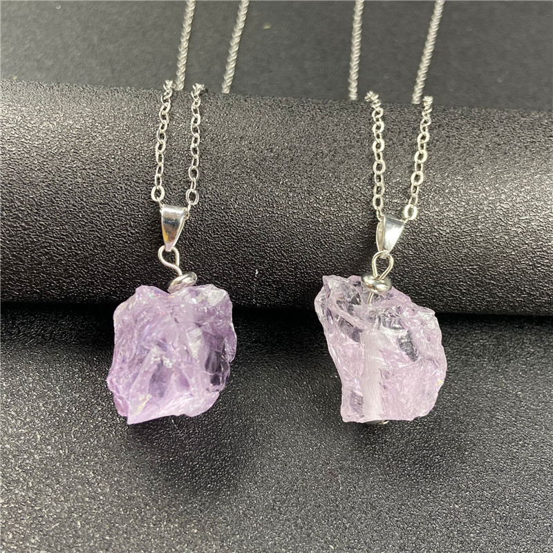 7 améthystes claires