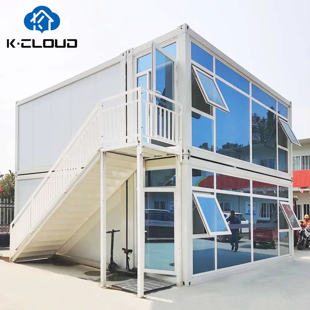 Các Nhà Sản Xuất Sống An Ninh Prefab Modular Container Nhà Dễ Dàng Cài Đặt Đúc Sẵn Di Động Xây Dựng Kho