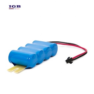 定制18650 14.8v 2200毫安时2600毫安时锂离子电池组，带BMS & JST Molex连接器，用于电气设备 - Product Image 2