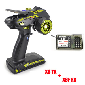 Trasmettitore DumboRC RC 2.4G 6CH con scheda di controllo integrata con ricevitore FG con giroscopio per 1: 16 1:18 1:24 1:32 1:36 Rc Car - Product Image 6
