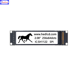 2.08 di vendita del produttore "25664 modulo pannello OLED 256x64 con interfaccia parallela di colore giallo bianco verde SH1122 SPI I2C - Product Image 3