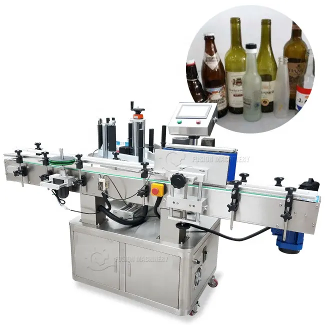 Hot sale manual labeling machine for bottles used/labeling machine for cylinder/package labeling machine