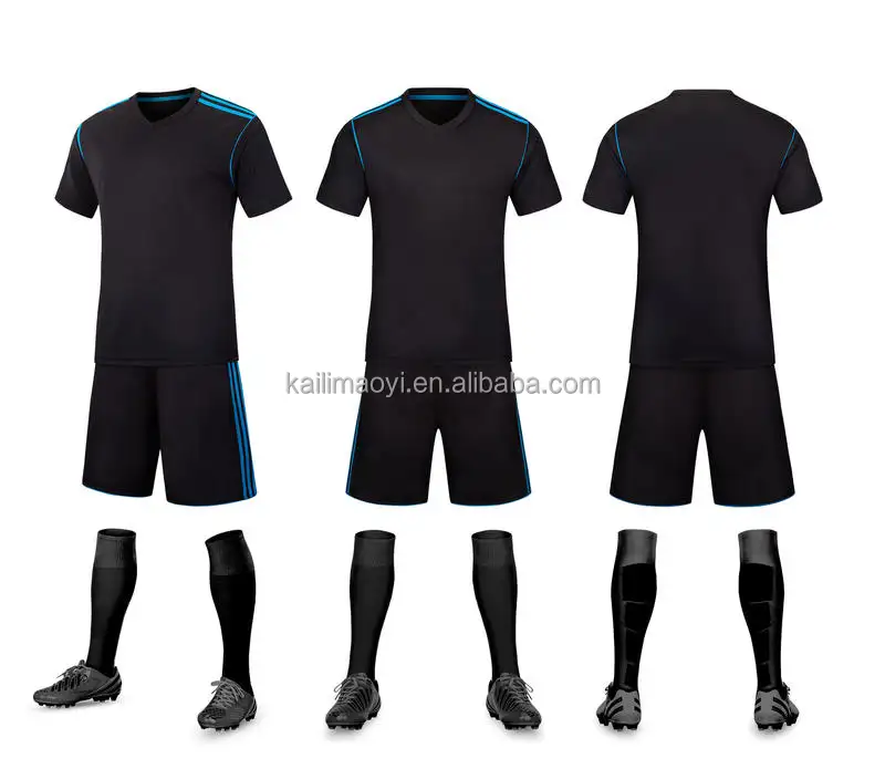 100% vêtements d'entraînement d'équipe en polyester ensembles de maillots de football bon marché maillot d'entraînement de football pour les jeunes maillot de football pour enfants