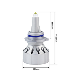 9500LM สว่างมาก55W N2P รถยนต์ LED โปรเจคเตอร์เลนส์9012 HIR2หลอดไฟหน้ารถพร้อมชิพ LED G-CR สำหรับไฟหน้า LED อัตโนมัติ - Product Image 2