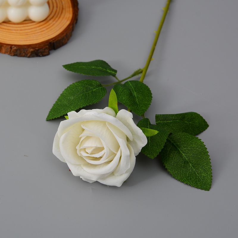 7 cm petite flanelle blanche