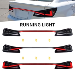 LEXUS IS250 IS220d IS300 IS300 ISF için arkaik arka lambası 2006-2012 LED park lambaları ile bagaj lambası IS250 arka kuyruk işık Bar - Product Image 4
