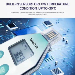 HEDAO TEMPU08B <strong>Temperature</strong> Humidity <strong>Data</strong> <strong>Logger</strong> Single-use <strong>Data</strong> <strong>Logger</strong> <strong>Temperature</strong> Recorder for Food - Product Image 6