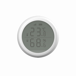 Tuya 2021 nuevo Sensor de temperatura y humedad ZigBee automatización del hogar inteligente con pantalla LCD funciona con interruptor TuYa Zigbee - Product Image 1