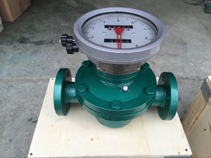 Low Price LC-A25 <strong>Mechanical</strong> Oval Gear <strong>Flowmeter</strong> 1'' 2'' Marine Fuel Oil Flow Meter - Product Image 4