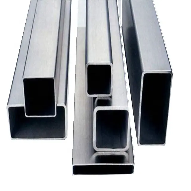 Miglior prezzo di fabbrica tubo rettangolare in acciaio al carbonio Q235 40x80mm e tubo quadrato tubo in ferro rettangolare nero 50x50mm