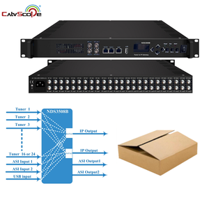 Dexin ตัวรับสัญญาณ CSP-3508B ไปยังเกตเวย์ IP 8WAY 16ทาง24ทาง DVD/S2พร้อมหน้าจอ LCD CSP-3508B - Product Image 2