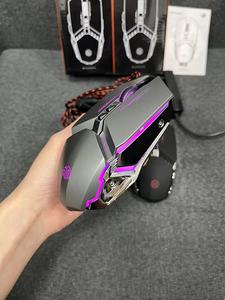 Personalizzare il nuovo Mouse meccanico con Mouse da Gaming con filo per Mouse con luce a LED per Computer portatile USB Mouse silenziosi per ufficio miglior Mouse di programmazione - Product Image 5
