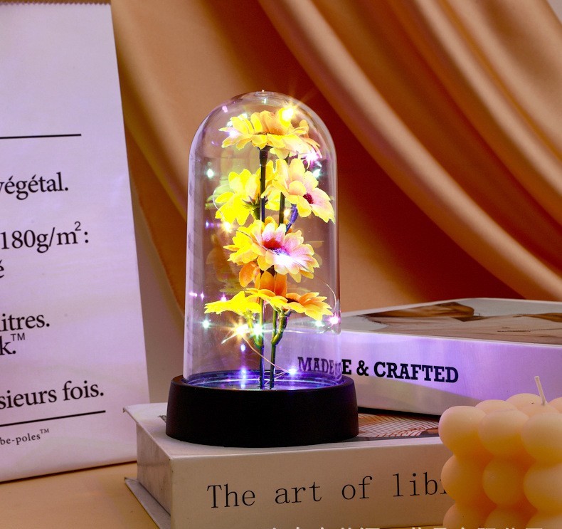 Sunflower-colorful lights