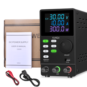 KUAIQU SPPS3010D 30 V 10 A Desktop Farb-LCD-Bildschirm 4-stelliger Display-Spannungsregler Speicherersatzfunktion Gleichstromversorgung