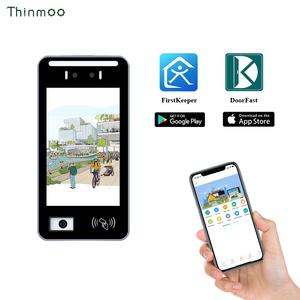 Thinmoo 8 pulgadas Android POE pantalla táctil Video intercomunicador reconocimiento facial edificios de apartamentos sistema de seguridad de reconocimiento facial - Product Image 5
