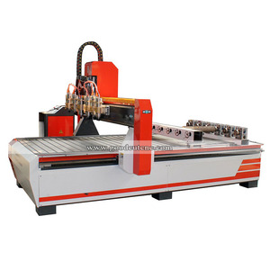 GoodCut高精度多头3d cnc router刨机，带旋转装置，用于木材钻孔 - Product Image 4