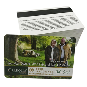 Precio de fábrica Impresión personalizada Regalo de plástico Tarjeta para rascar Tarjetas de cupones con código de barras individual - Product Image 4
