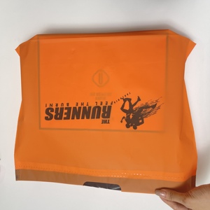工厂定制购物拉绳袋塑料Pe拉绳袋带您自己的标志 - Product Image 4