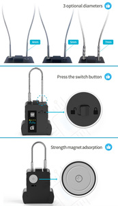 Solución de seguridad de logística de control en la nube Bloqueo de rastreador GPS - Product Image 5