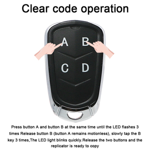 Universal 4 Button Garage Door Opener <strong>Remote</strong> - Universal Replacement for Nearly <strong>All</strong> Garage Door Opener <strong>Remotes</strong> Replacement - Product Image 4