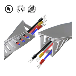 <strong>RCCN</strong> High Quality PVC Wiring Duct VDR8080F Solid Slotted Cable <strong>Trunking</strong> Cable <strong>Trunking</strong> Slotted <strong>Trunking</strong> Cable Trunkin - Product Image 3