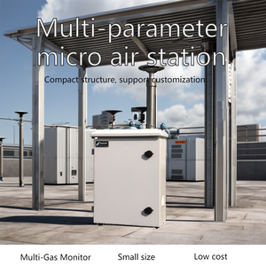 PM2.5 NO2 SO2 CO2 TVOC GAS DETECTOR MICRO AIR STATION for ENVIRONMENTAL SENSOR <strong>MEASUREMENT</strong> FIXED AIR QUALITY MONITORING <strong>SYSTEM</strong> - Product Image 5