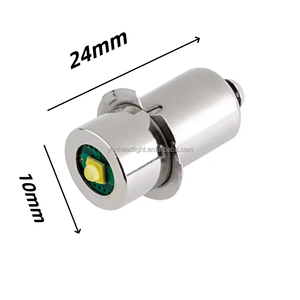 หลอดไฟ LED อัปเกรดฐาน P13.5S หลอดไฟ LED สำหรับเปลี่ยนหลอดไฟ3W 1ชิ้นหลอดไฟ LED ไฟฉุกเฉินสำหรับทำงาน