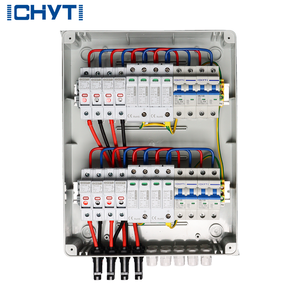 IP65 600V 4入力4出力4ストリングYTPV4-4オフグリッドソーラーエネルギーシステム太陽光発電アレイソーラーPV DCコンバイナーボックス - Product Image 1
