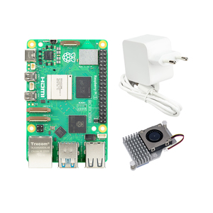 Offizieller Raspberry Pi 5 2GB 4GB 8GB 16GB Original Development Board Kit 1 mit Single Board Optionales Netzteil Aktiver Kühler - Product Image 1