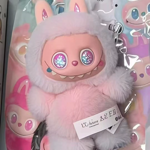 QY Labubu Macarons Cute 3rd Generation Vinyl Face Blind <strong>Box</strong> <strong>Plush</strong> Colorful Pop Mart 3.0 Labubu Blind <strong>Box</strong> Birthday Gift - Product Image 1