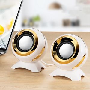 Q8-Mini altavoz portátil compacto con efectos de sonido 3D, reproductor Multimedia personalizado con cable USB para ordenador portátil - Product Image 2