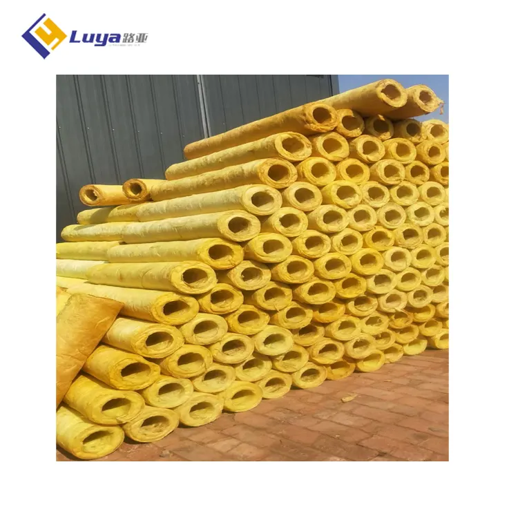 الساخن بيع الحرارية العازلة Glasswool الصانع أنبوب صوف الزجاج