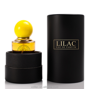 Thiết kế sang trọng hộp nước hoa chai 30ml xi lanh thủy tinh uốn nước hoa chai bóng nắp thủy tinh màu chai nước hoa với hộp - Product Image 3