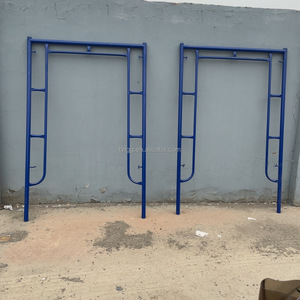 Conjunto de andamio H-frame Ghana H Marco interior Andamio tubular marco de acero andamio sistema de encofrado - Product Image 1