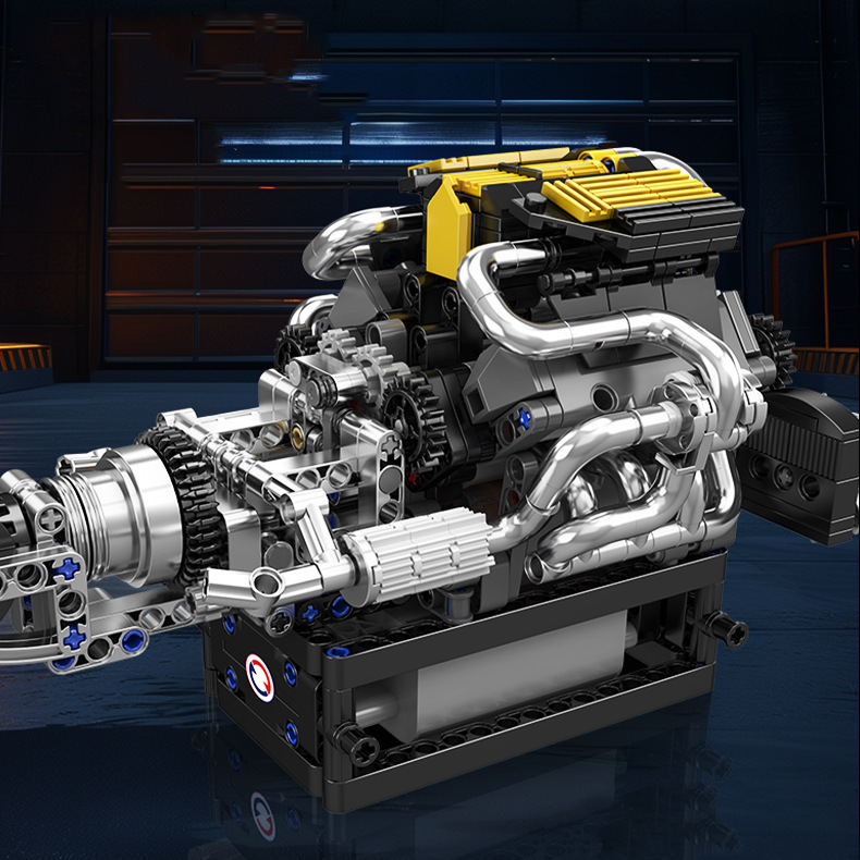 Yuxing 10207, coche deportivo con motor V8 (incluye motor).
