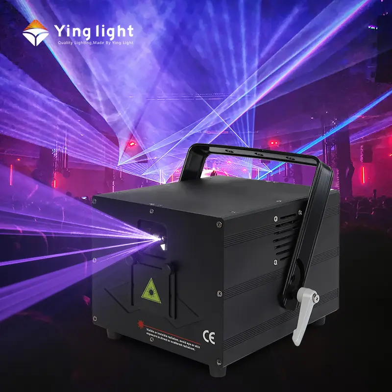 1 w 3 w 5 w 10 w RGB vollfarbige ILDA 3D-Animation Laserlichter für DJ Disco Nachtclub Party Bar Show