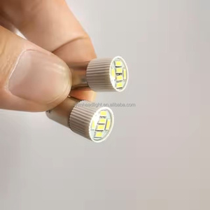 หลอดไฟ LED BA9S แสดงสถานะ LED 12V/24V 0.5W 40LM หลอดไฟ LED ขนาดเล็กเปลี่ยนหลอดไฟนำร่อง